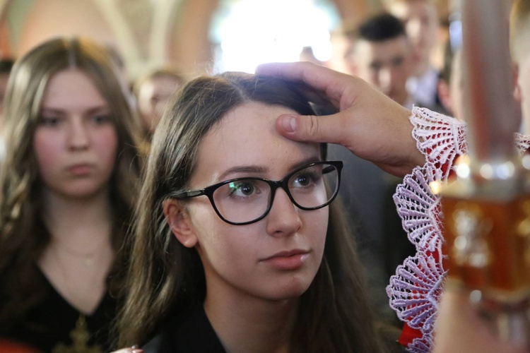 Bierzmowanie w Biegonicach