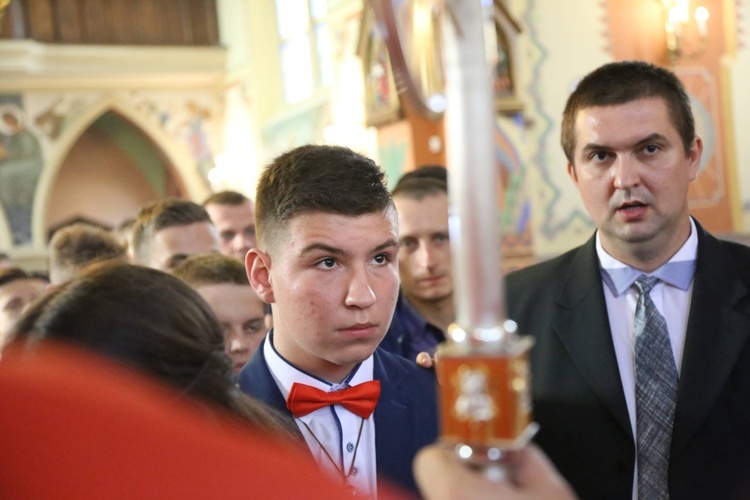 Bierzmowanie w Biegonicach