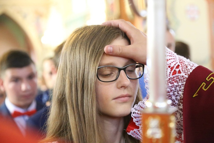 Bierzmowanie w Biegonicach