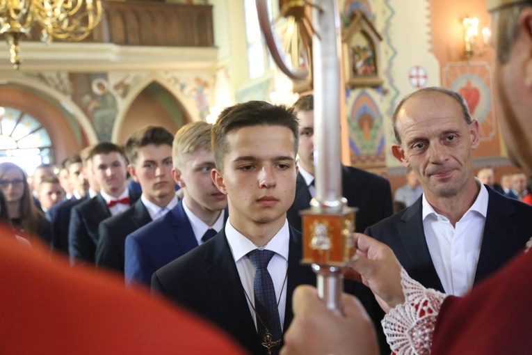 Bierzmowanie w Biegonicach