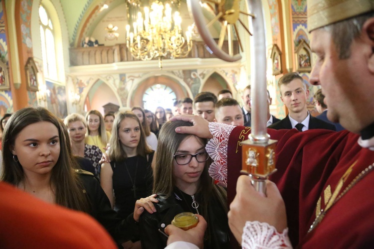 Bierzmowanie w Biegonicach