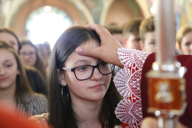 Bierzmowanie w Biegonicach