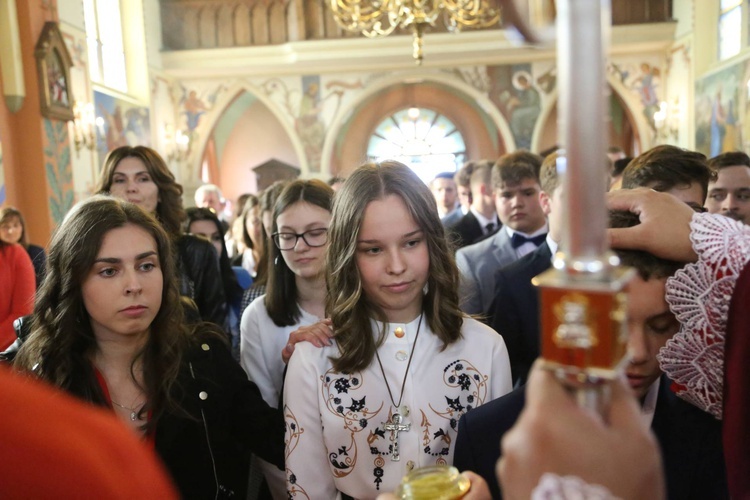 Bierzmowanie w Biegonicach