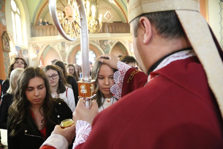 Bierzmowanie w Biegonicach