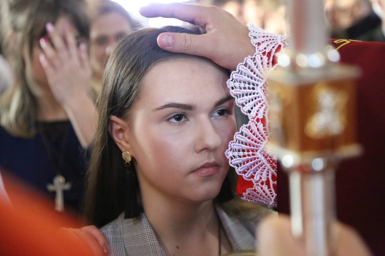 Bierzmowanie w Biegonicach