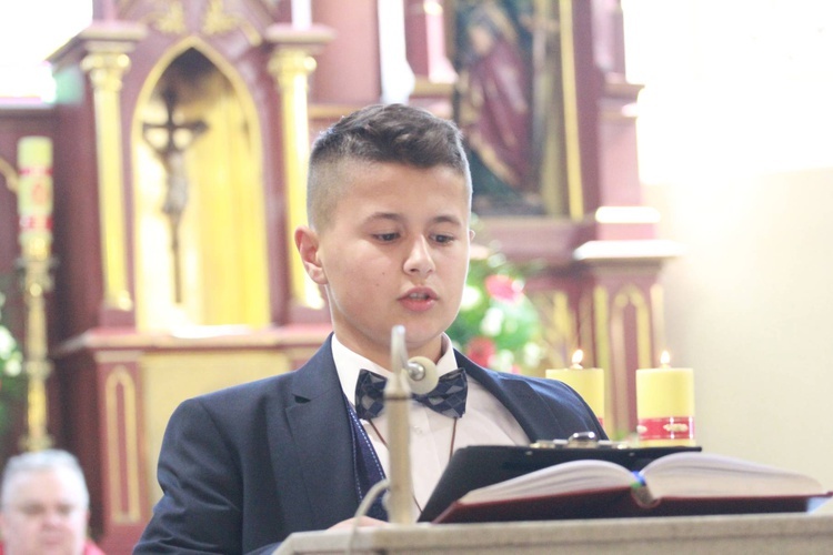 Bierzmowanie w Biegonicach