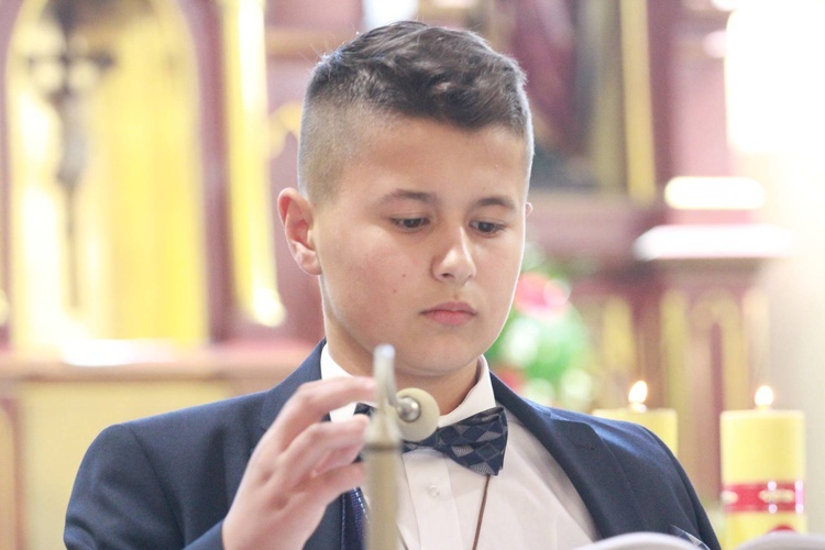 Bierzmowanie w Biegonicach