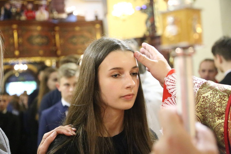 Bierzmowanie w Starym Sączu