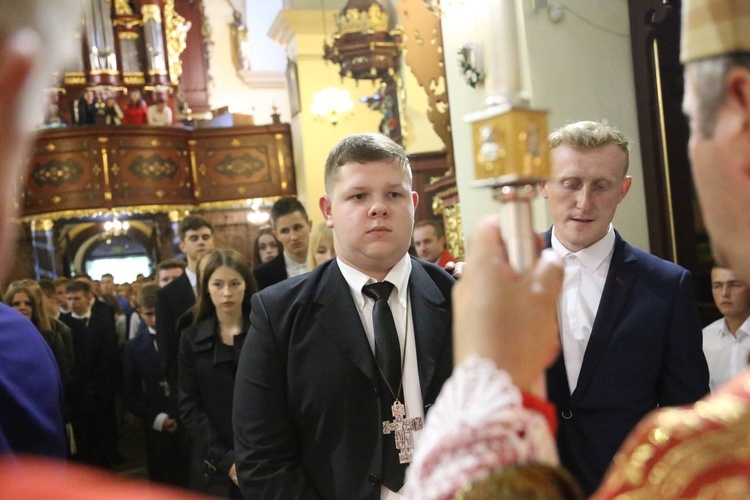 Bierzmowanie w Starym Sączu