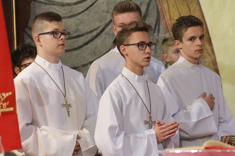 Bierzmowanie w Starym Sączu