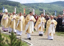 200 parafii przyjechało do Starego Sącza powitać św. Jana Pawła II