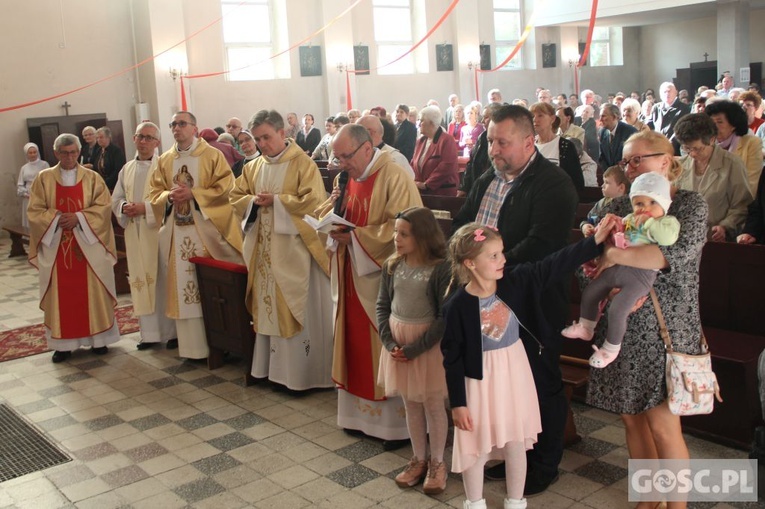Peregrynacja w Gubinie - parafia pw. Trójcy Świętej