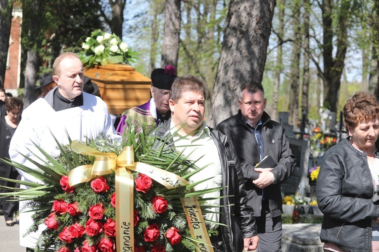 Ostatnie pożegnanie śp. Heleny Wesołowskiej z Andrychowa