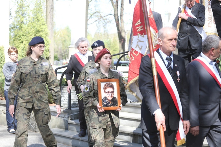 Ostatnie pożegnanie śp. Heleny Wesołowskiej z Andrychowa