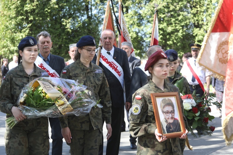 Ostatnie pożegnanie śp. Heleny Wesołowskiej z Andrychowa