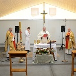 Opole. Pierwsza Eucharystia w parafii św. Jana Pawła II