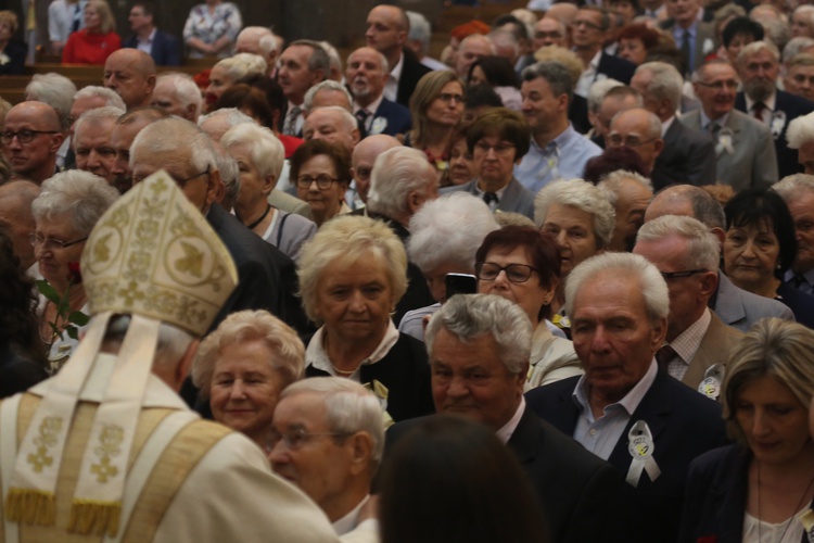 Jubileusze małżeńskie w katedrze - A.D. 2019