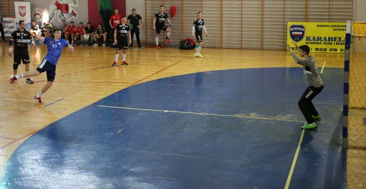 Mecz piłki ręcznej w Sandomierzu 