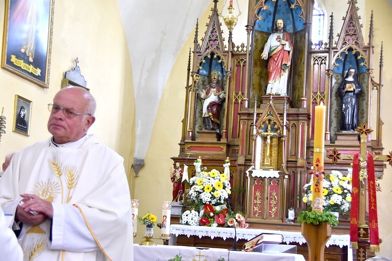 40-lecie kapłaństwa proboszcza z Pszenna