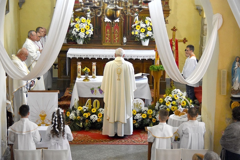 40-lecie kapłaństwa proboszcza z Pszenna