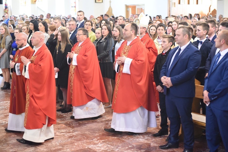 Bierzmowanie w Kąclowej