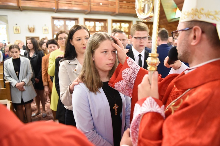 Bierzmowanie w Kąclowej