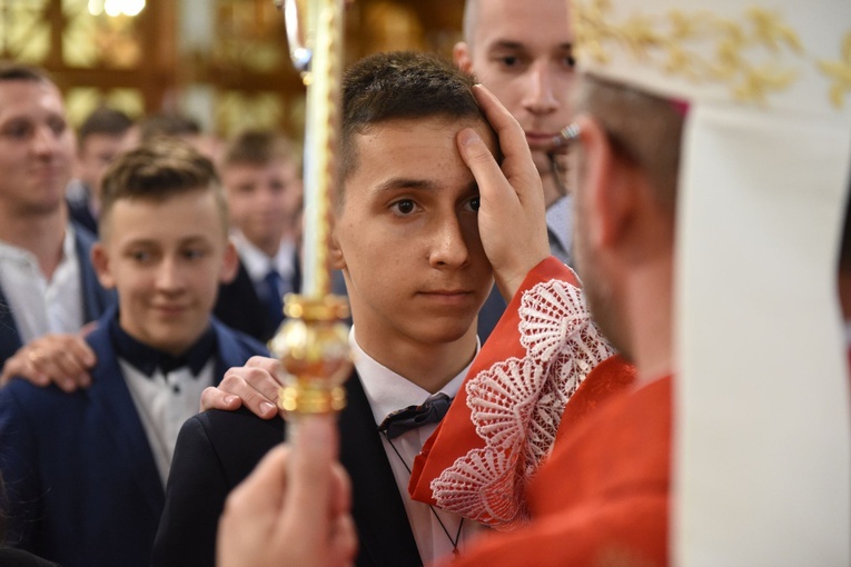 Bierzmowanie w Kąclowej