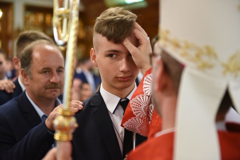 Bierzmowanie w Kąclowej