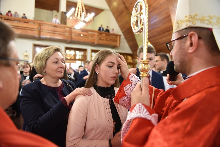 Bierzmowanie w Kąclowej
