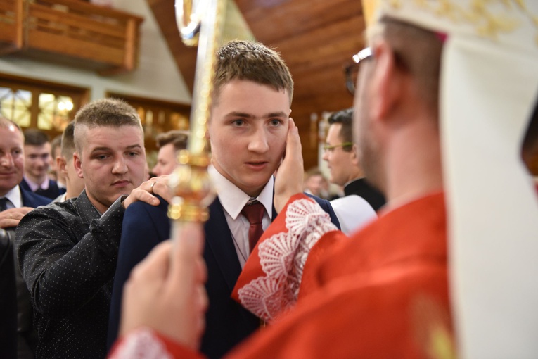 Bierzmowanie w Kąclowej