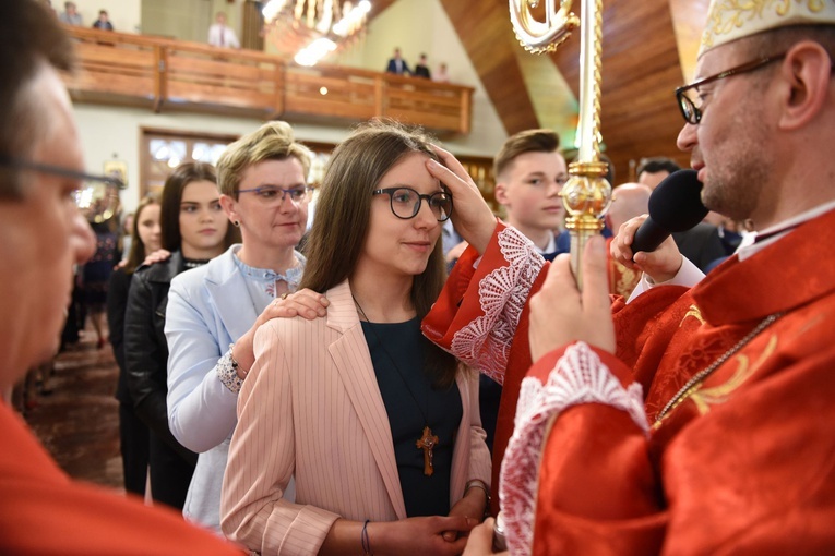 Bierzmowanie w Kąclowej