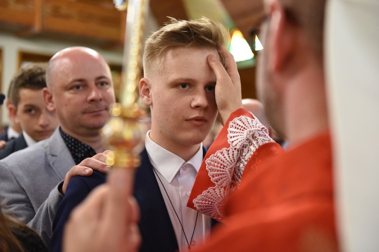 Bierzmowanie w Kąclowej