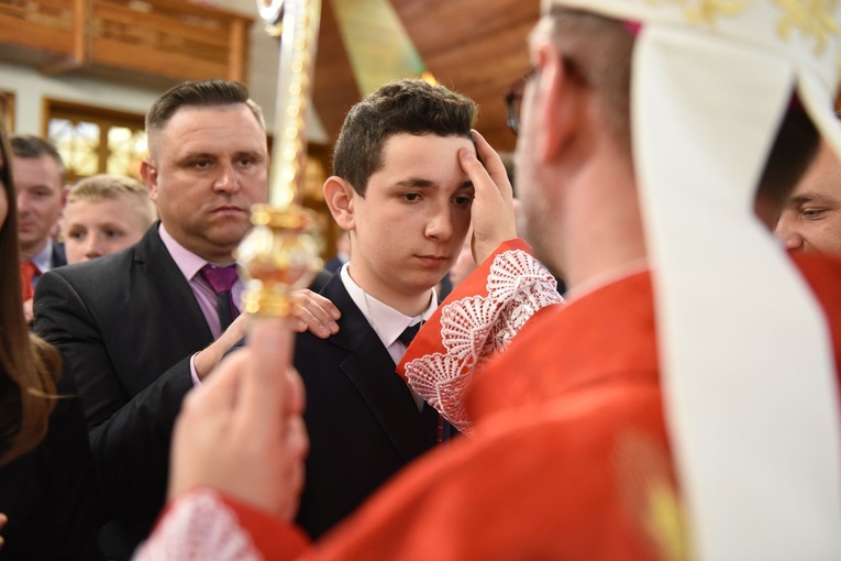 Bierzmowanie w Kąclowej