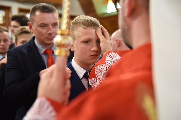 Bierzmowanie w Kąclowej