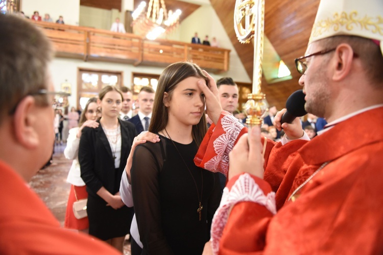 Bierzmowanie w Kąclowej