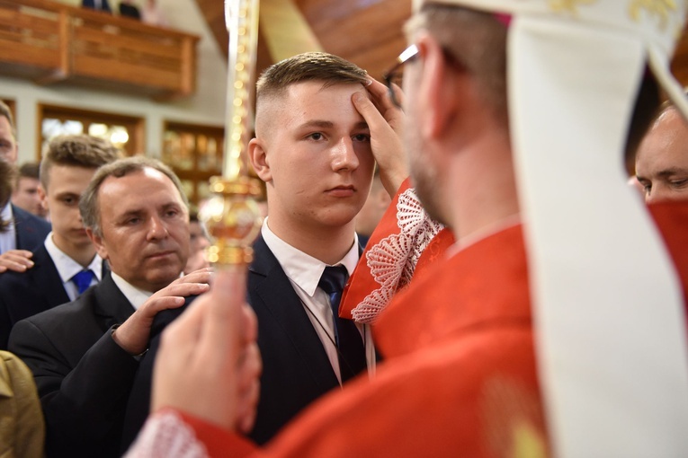 Bierzmowanie w Kąclowej