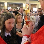 Bierzmowanie w kościele św. Heleny w Nowym Sączu