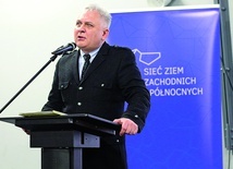 Na konferencji wystąpił m.in. Henryk Dumin z Muzeum Karkonoskiego.