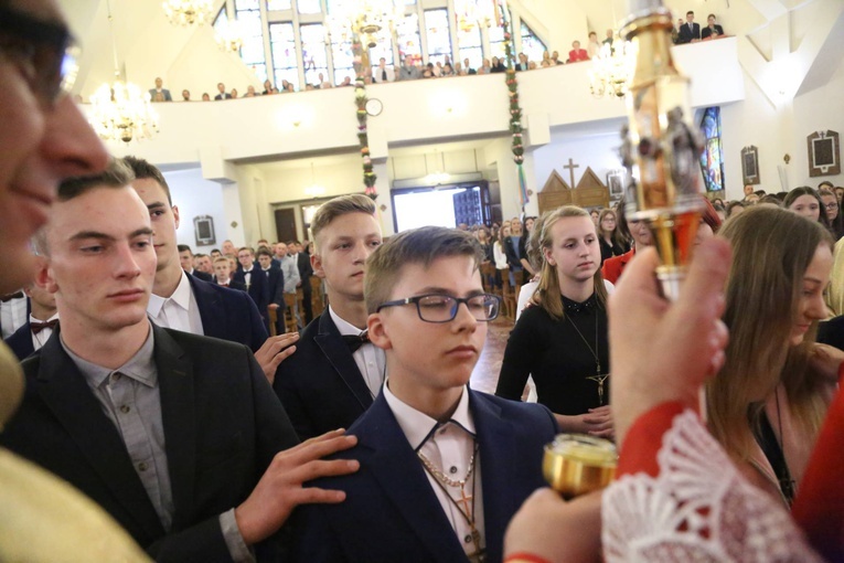 Bierzmowanie w Chomranicach