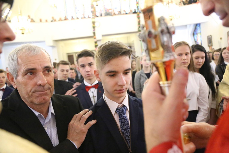 Bierzmowanie w Chomranicach