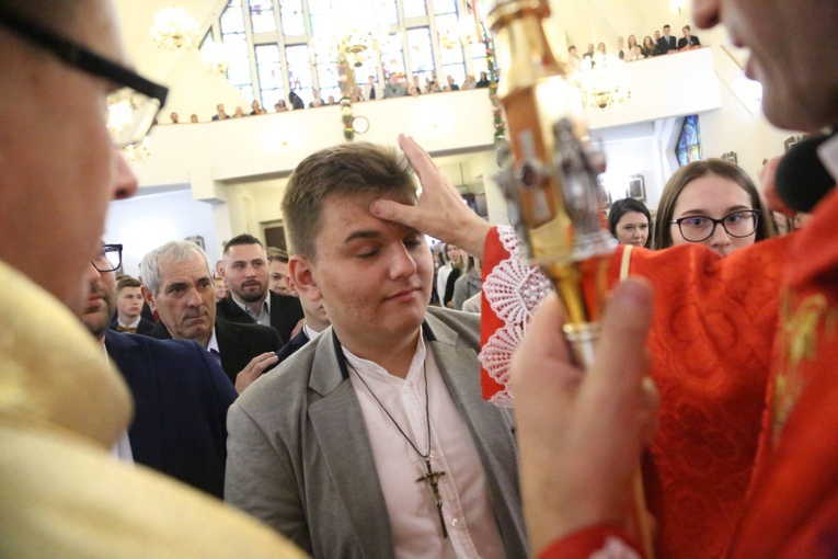 Bierzmowanie w Chomranicach