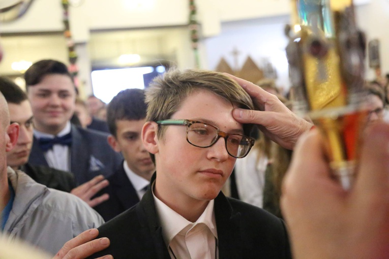 Bierzmowanie w Chomranicach