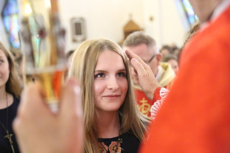 Bierzmowanie w Chomranicach