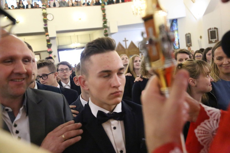 Bierzmowanie w Chomranicach