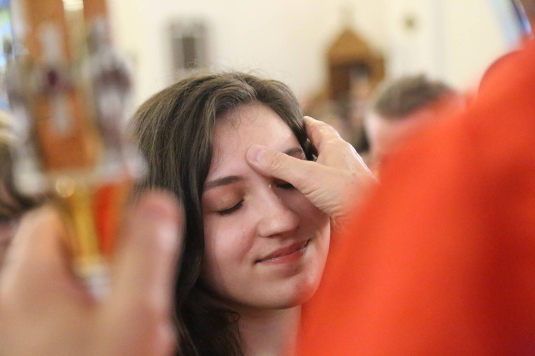 Bierzmowanie w Chomranicach