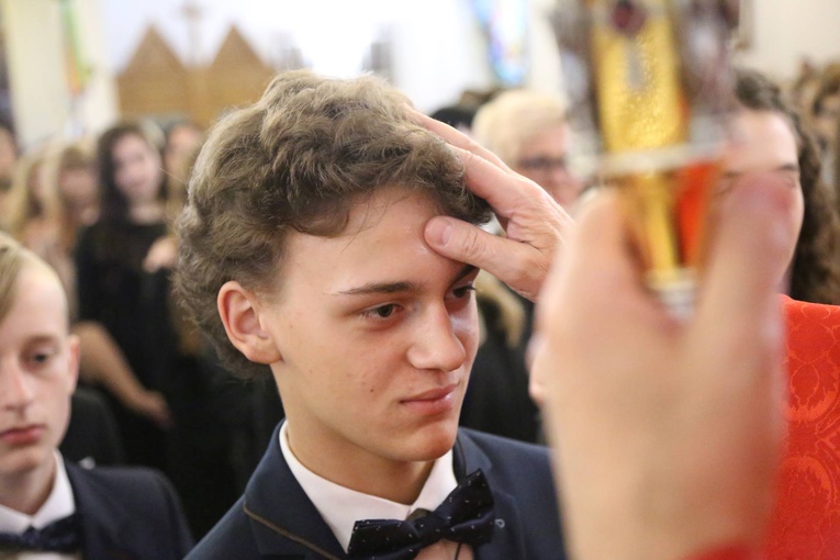 Bierzmowanie w Chomranicach