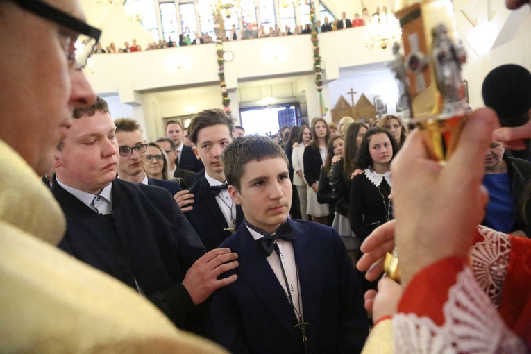 Bierzmowanie w Chomranicach