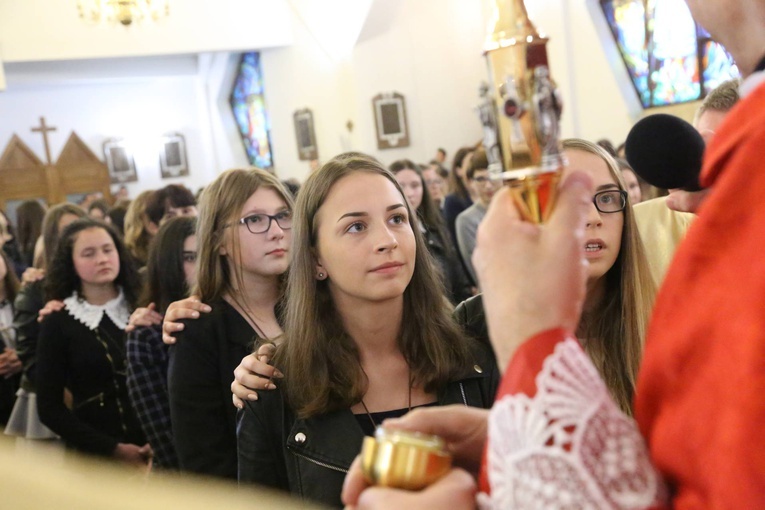 Bierzmowanie w Chomranicach