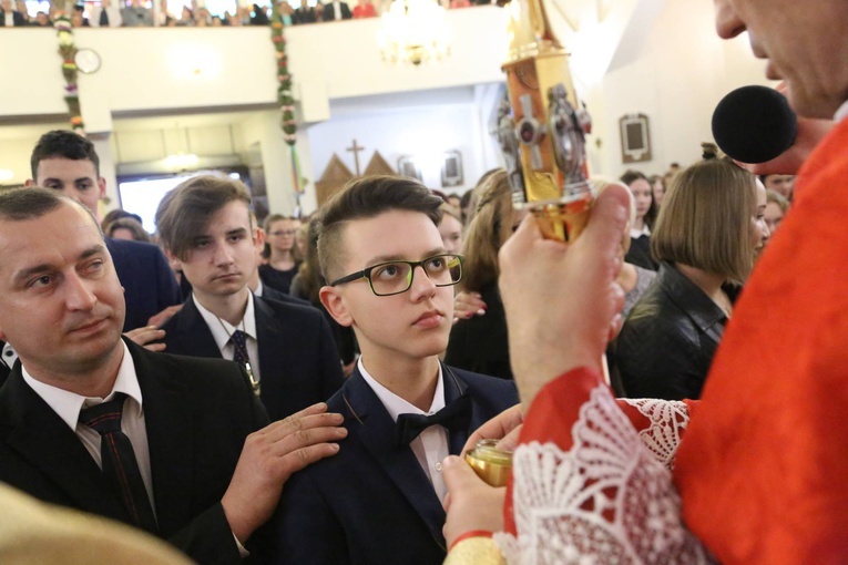 Bierzmowanie w Chomranicach