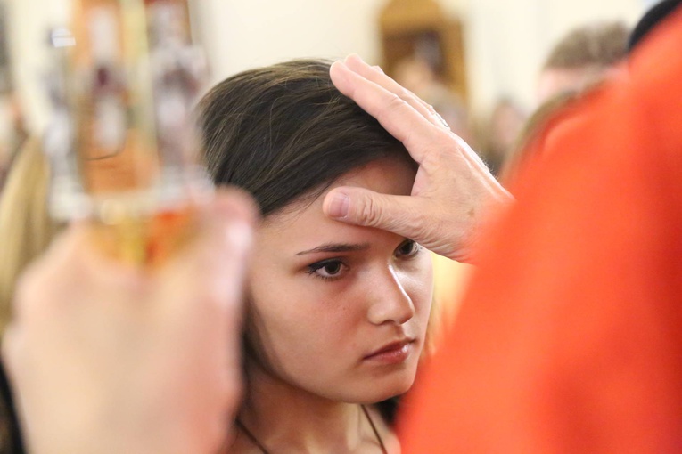 Bierzmowanie w Chomranicach